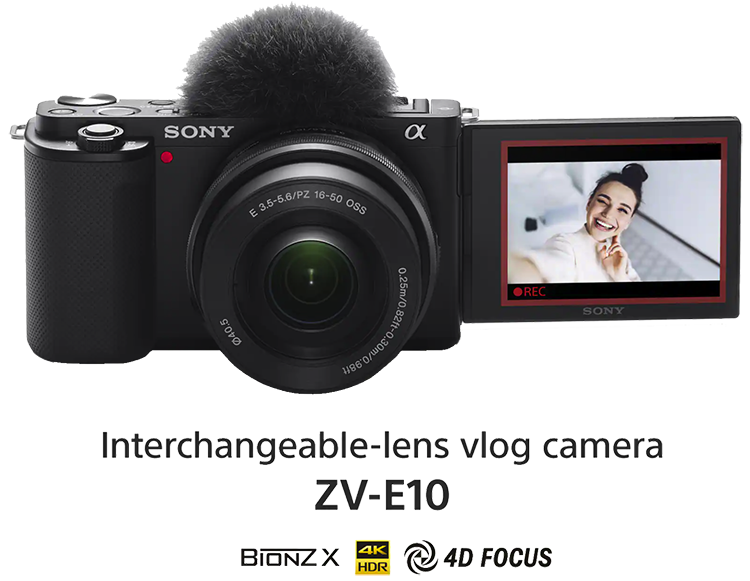 Sony ZV-E10 16-50mm Lensli Fotoğraf Makinesi